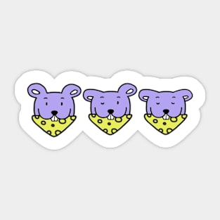 CUTE ANIMAL MOUSE RAT WITH NO BACKGROUND VER Sticker